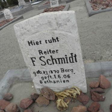 SCHMIDT F. 1870-1907