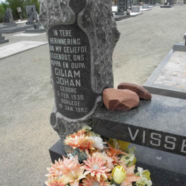 VISSER Giliam Johan 1930-1982