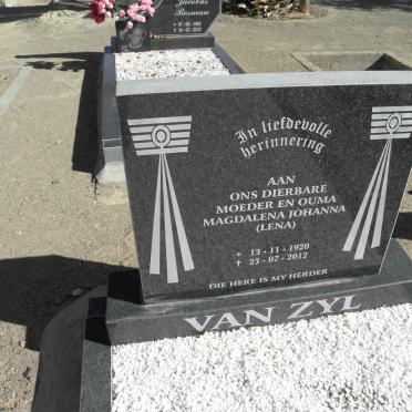 ZYL Magdalena Johanna, van 1920-2012