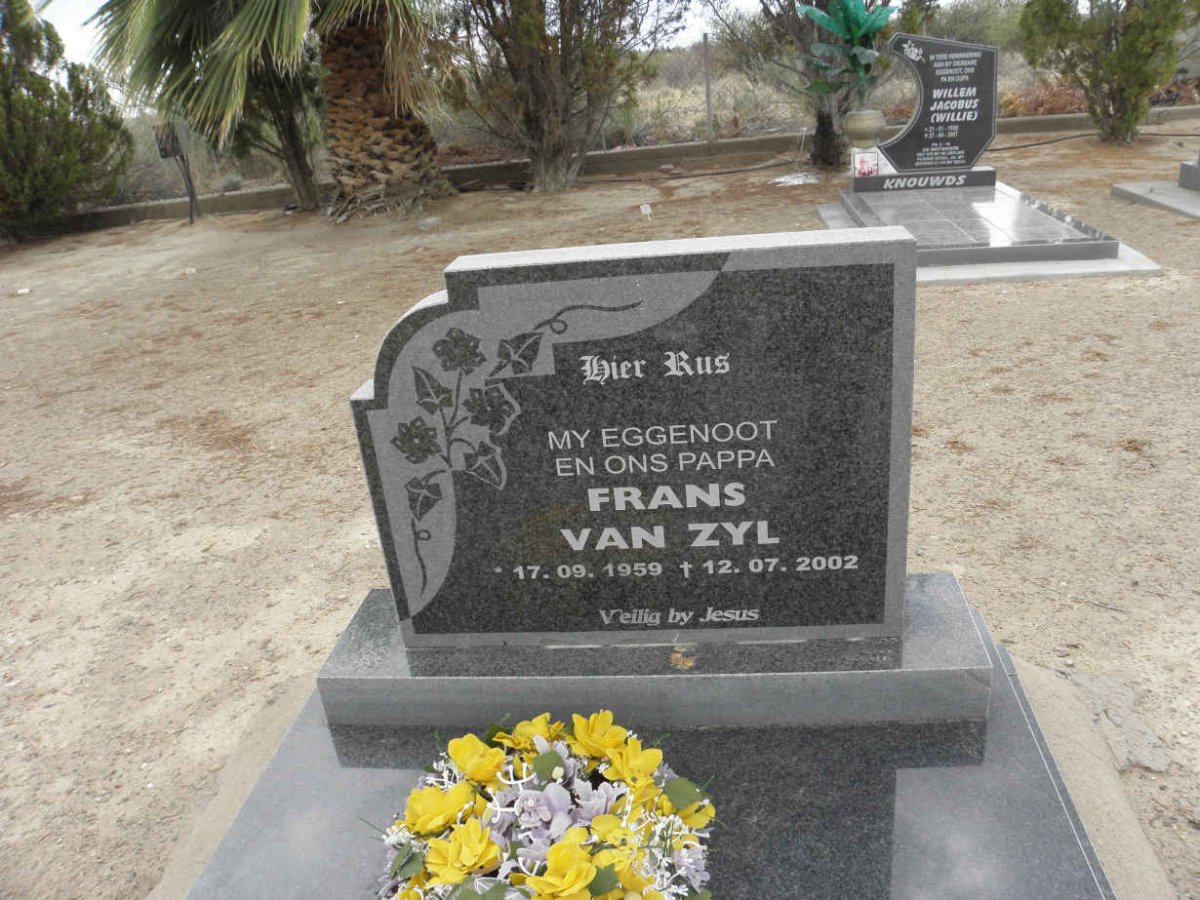 ZYL Frans, van 1959-2002