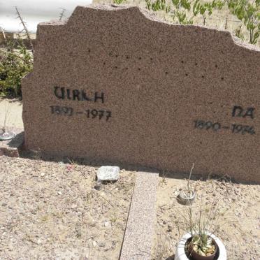 ? Ulrich 1892-1977 &amp; ?na 1890-1974