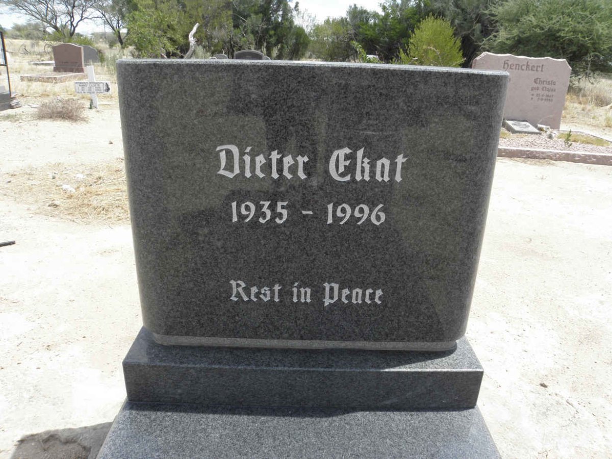 EKAT Dieter 1935-1996