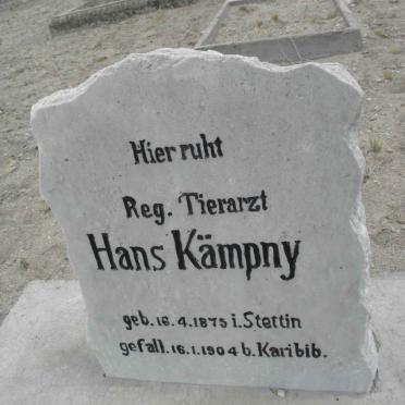 KÄMPNY Hans 1875-1904