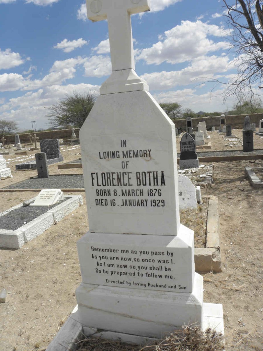 BOTHA Florence 1876-1929