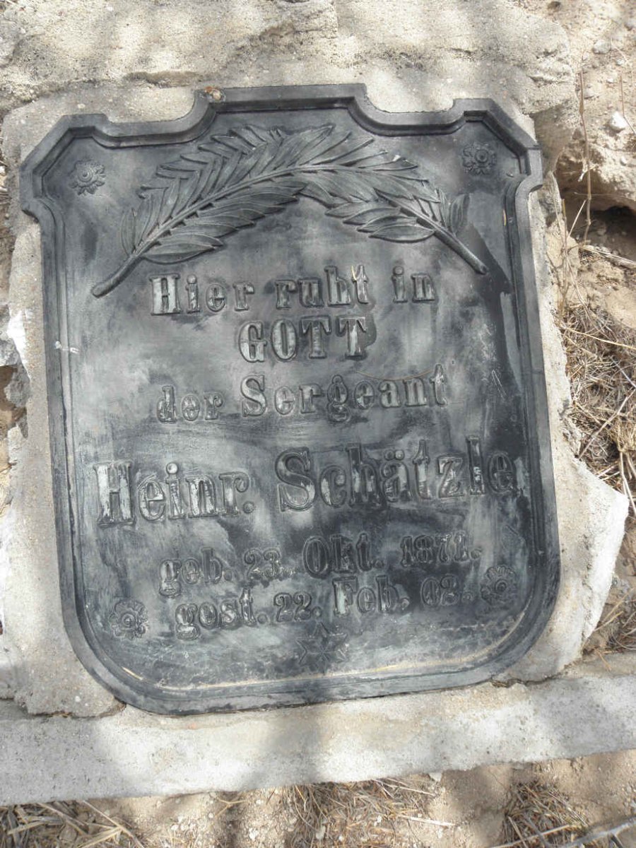 SCHÄTZLE Heinr. 1871-1902