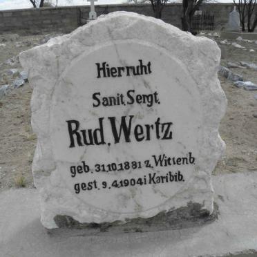 WERTZ Rud. 1881-1904