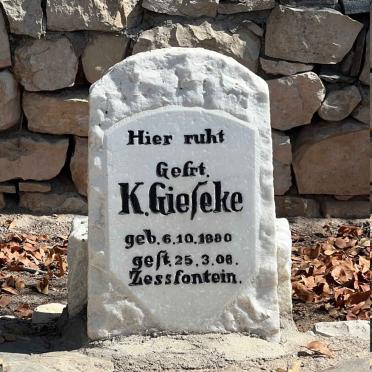 GIESEKE K. 1880-1906