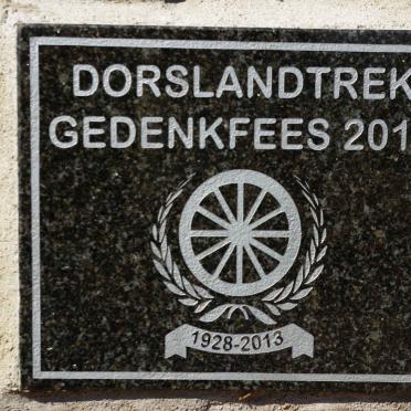 7. Gedenkteken - Dorslandtrek Gedenkfees 2003
