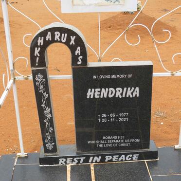 KHARUXAS Hendrika 1977-2021
