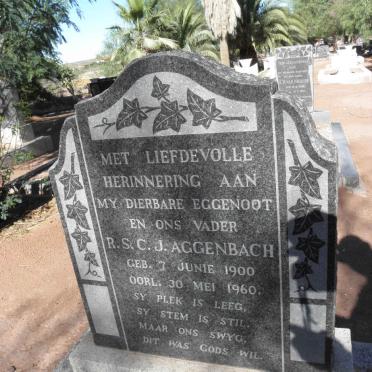 AGGENBACH R.S.C.J. 1900-1960