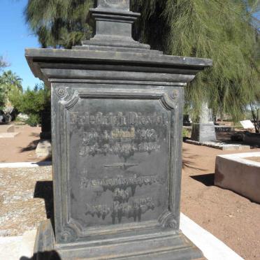 DIESTEL Friedrich 1862-1894