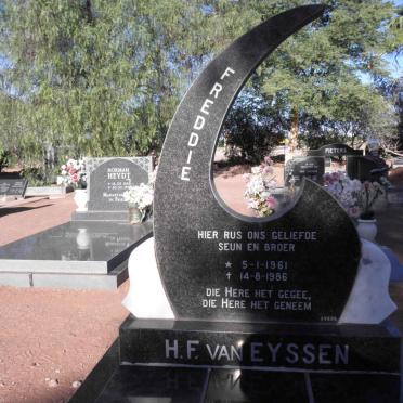 EYSSEN H.F., van 1961-1986