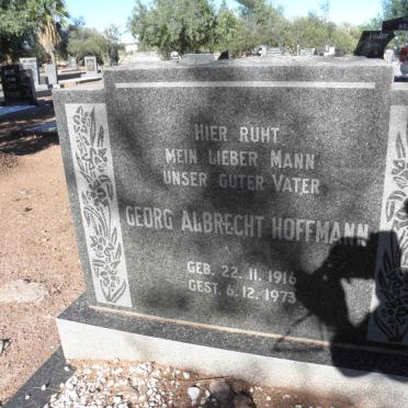 HOFFMANN Georg Albrecht 1916-1973