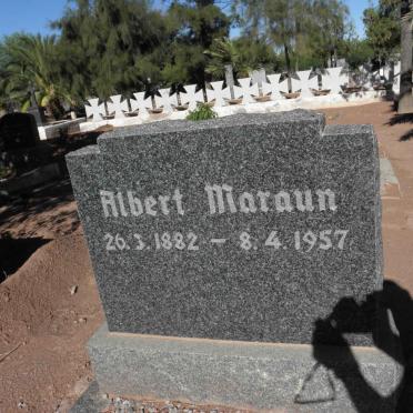 MARAUN Albert 1882-1957