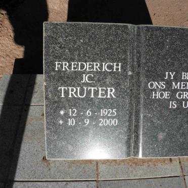 TRUTER Frederich J.C. 1925-2000
