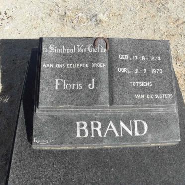 BRAND Floris J. 1904-1970