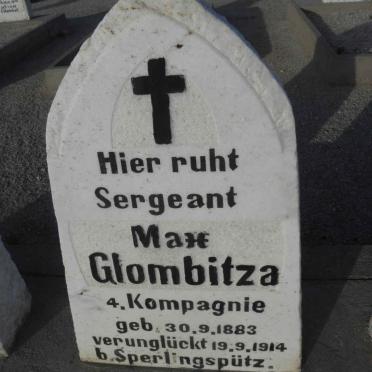 GLOMBITZA Max 1883-1914