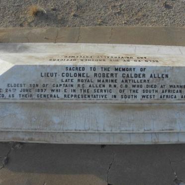 ALLEN Robert Calder -1897