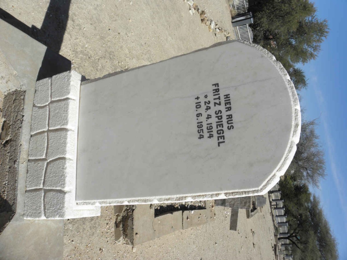 SPIEGEL Fritz 1914-1954