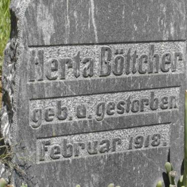 BÖTTCHER Herta -1918