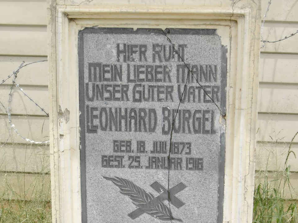 BÜRGEL Leonhard 1873-1916