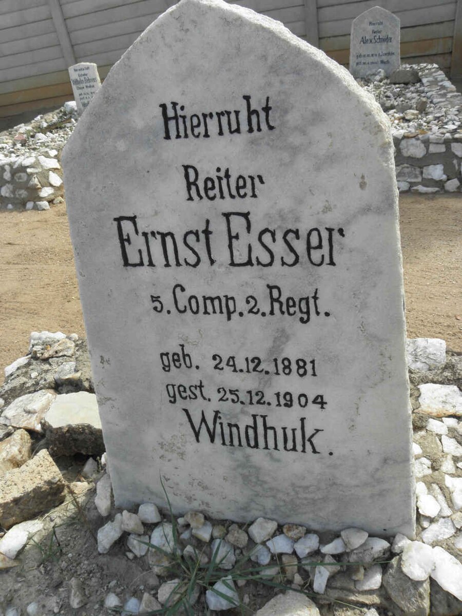 ESSER Ernst 1881-1904