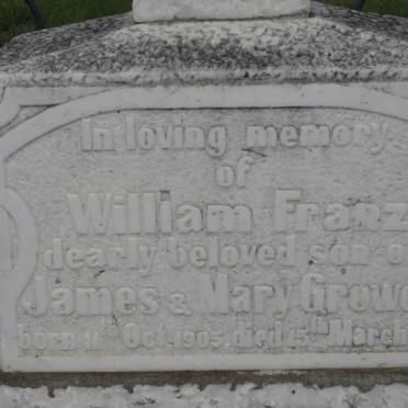 GROWDEN William Franz 1905-1916