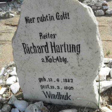 HARTUNG Richard 1883-1905