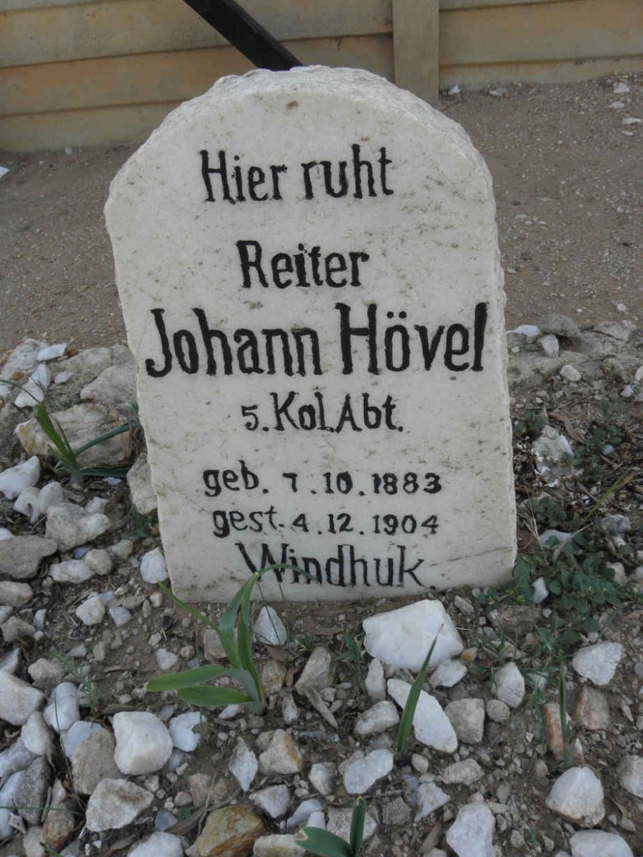 HÖVEL Johann 1883-1904