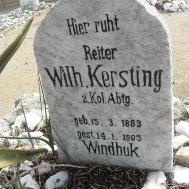 KERSTING Wilh. 1883-1905