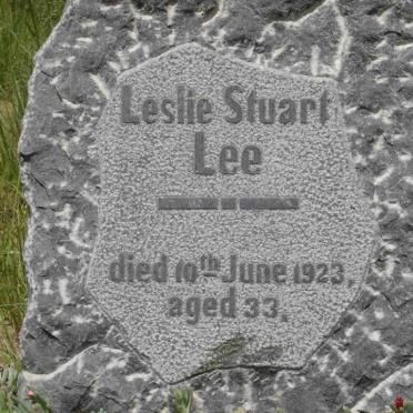 LEE Leslie Stuart -1923