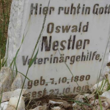 NESTLER Oswald 1880-1918