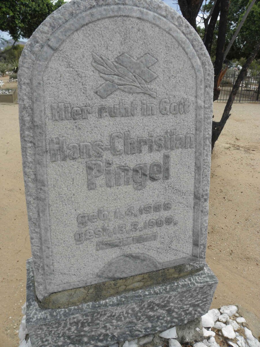 PINGEL Hans-Christian 1908-1909