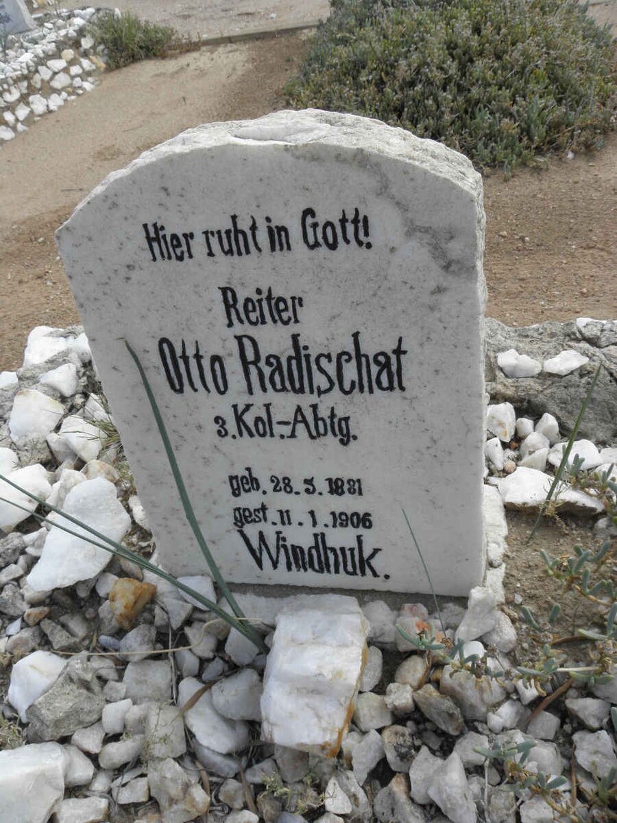 RADISCHAT Otto 1881-1906