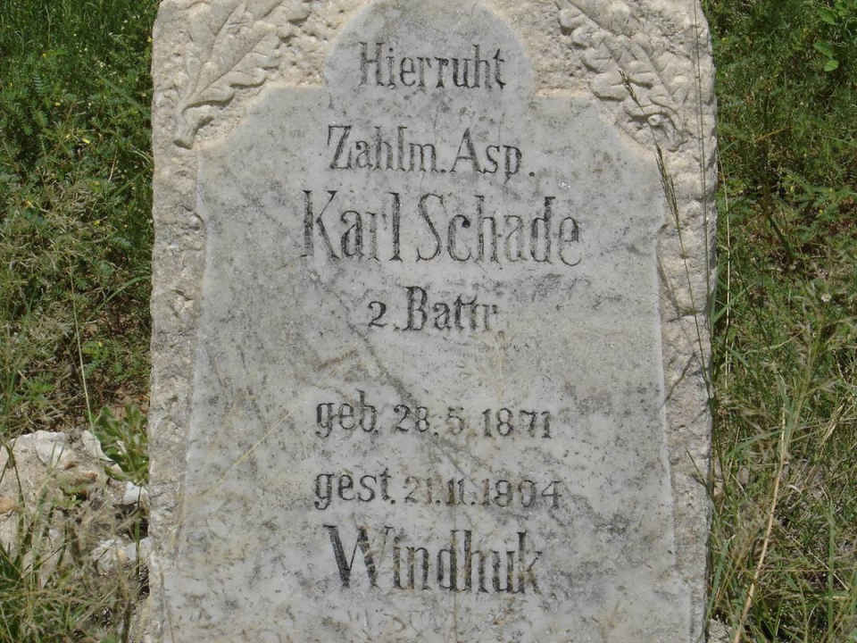 SCHADE Karl 1871-1904