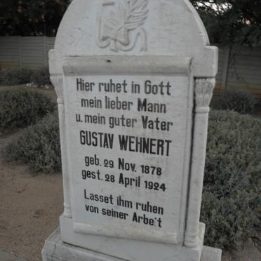 WEHNERT Gustav 1878-1924