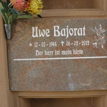 BAJORAT Uwe 1944-2012