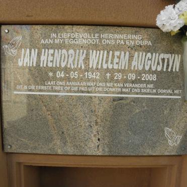 AUGUSTYN Jan Hendrik Willem 1942-2008