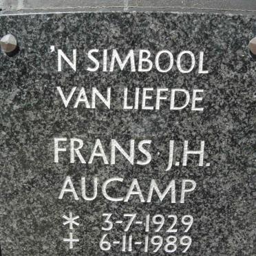 AUCAMP Frans J.H. 1929-1989