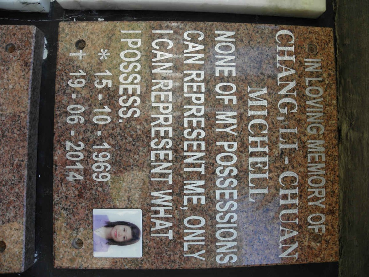 CHANG Li-Chuan Michell 1969-2014