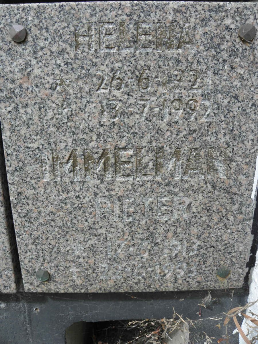 IMMELMAN Helena 1921-1992