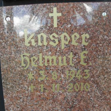KASPER Helmut E. 1943-2010