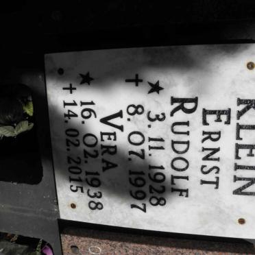 KLEIN Ernst Rudolf 1928-1997 &amp; Vera 1938-2015