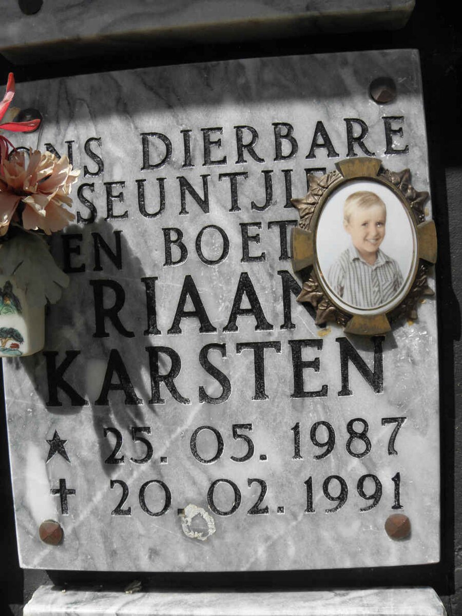 KARSTEN Riaan 1987-1991