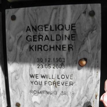 KITCHNER Angelique Geraldine 1983-2003