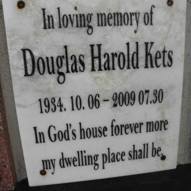 KETS Douglas Harold 1934-2009