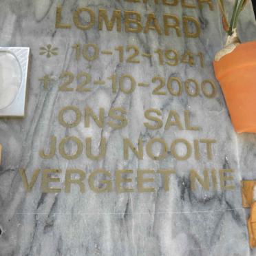 LOMBARD Eric Herbert 1941-2000