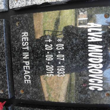 MUDROVCIC Alva 1933-2015