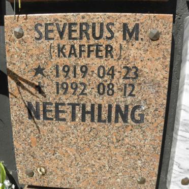 NEETHLING Severus M. 1919-1992