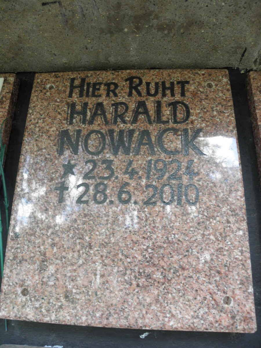 NOWACK Harald 1924-2010